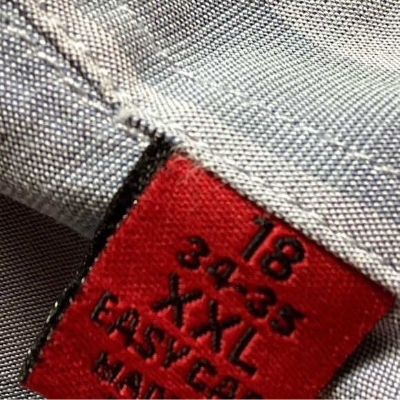 ALFNI gingham casual shirt XXL - Picture 6 of 7